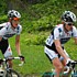 Andy Schleck w�hrend der dritten Etappe der Tour de Suisse 2009